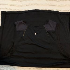 Lulu lemon men large black tank top